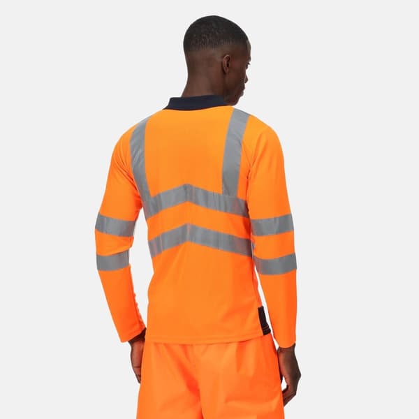 Regatta Polo shirt för män med högvisande färg