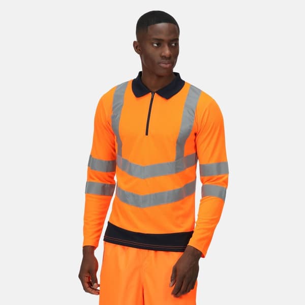 Regatta Polo shirt för män med högvisande färg
