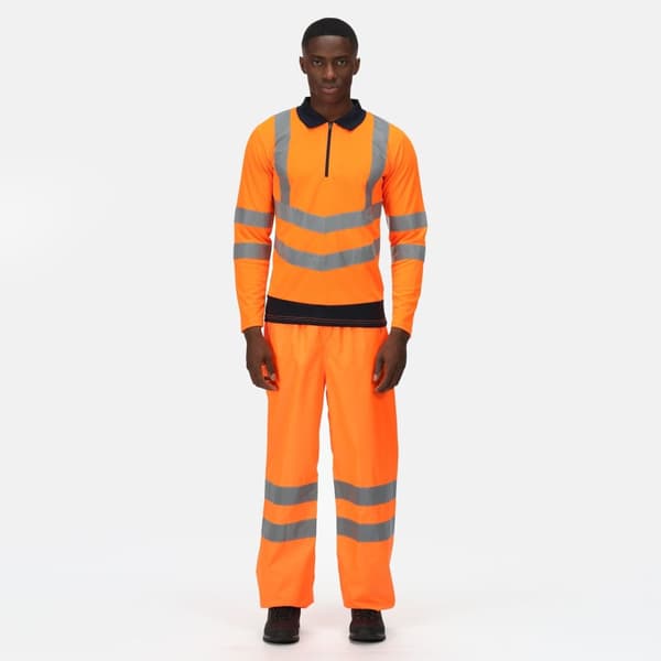 Regatta Polo shirt för män med högvisande färg