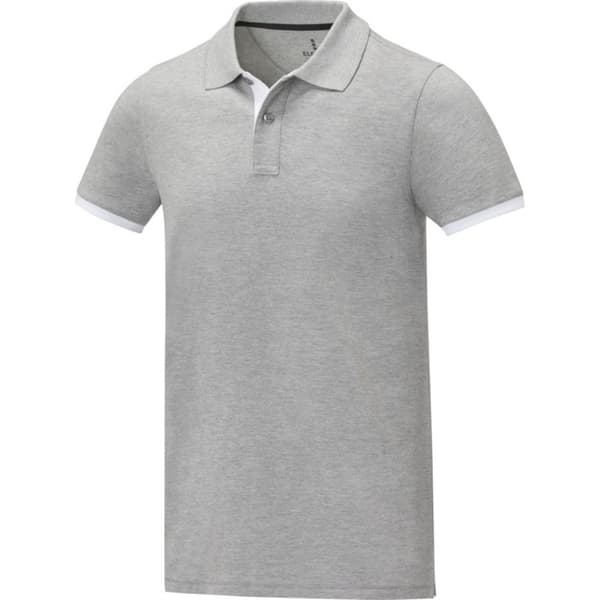 Elevate Herre Morgan kortærmet poloshirt med korte ærmer
