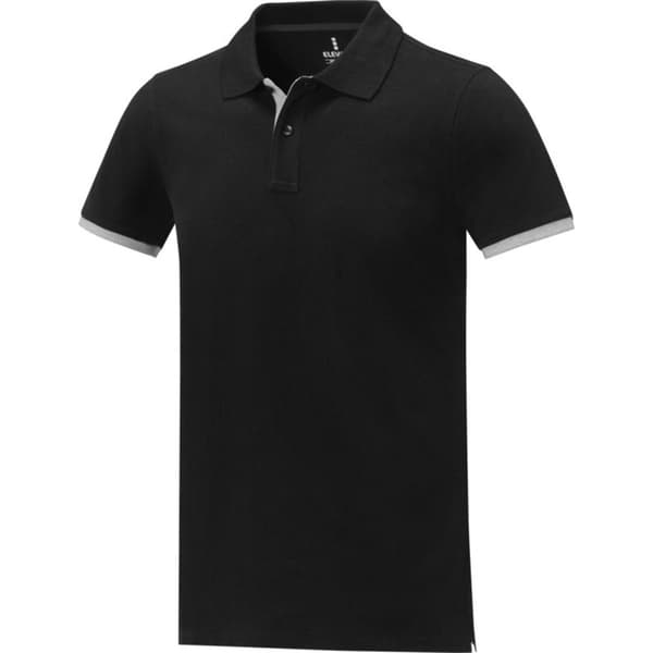 Elevate Herre Morgan kortærmet poloshirt med korte ærmer