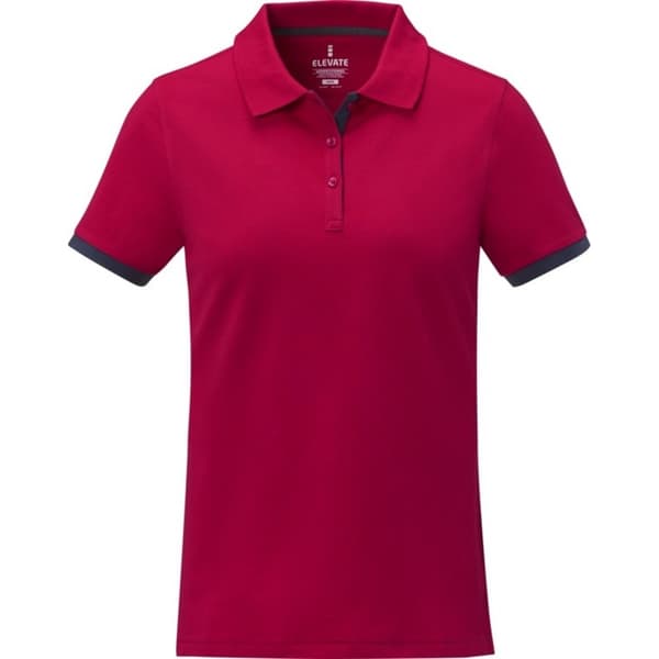 Elevate Womens/Ladies Morgan Short-Sleeved Polo Shirt