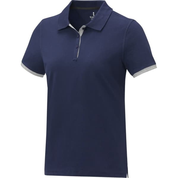 Elevate Womens/Ladies Morgan Short-Sleeved Polo Shirt