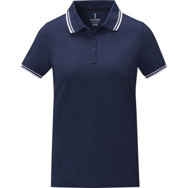 Elevate Womens/Ladies Amarago Short-Sleeved Polo Shirt