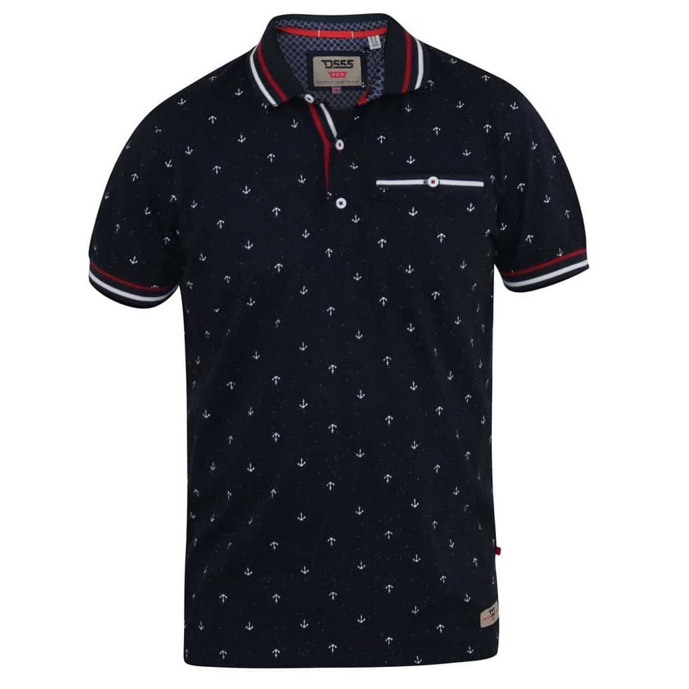 Duke Swindon D555 Kingsize kortärmad polotröja för herrar
