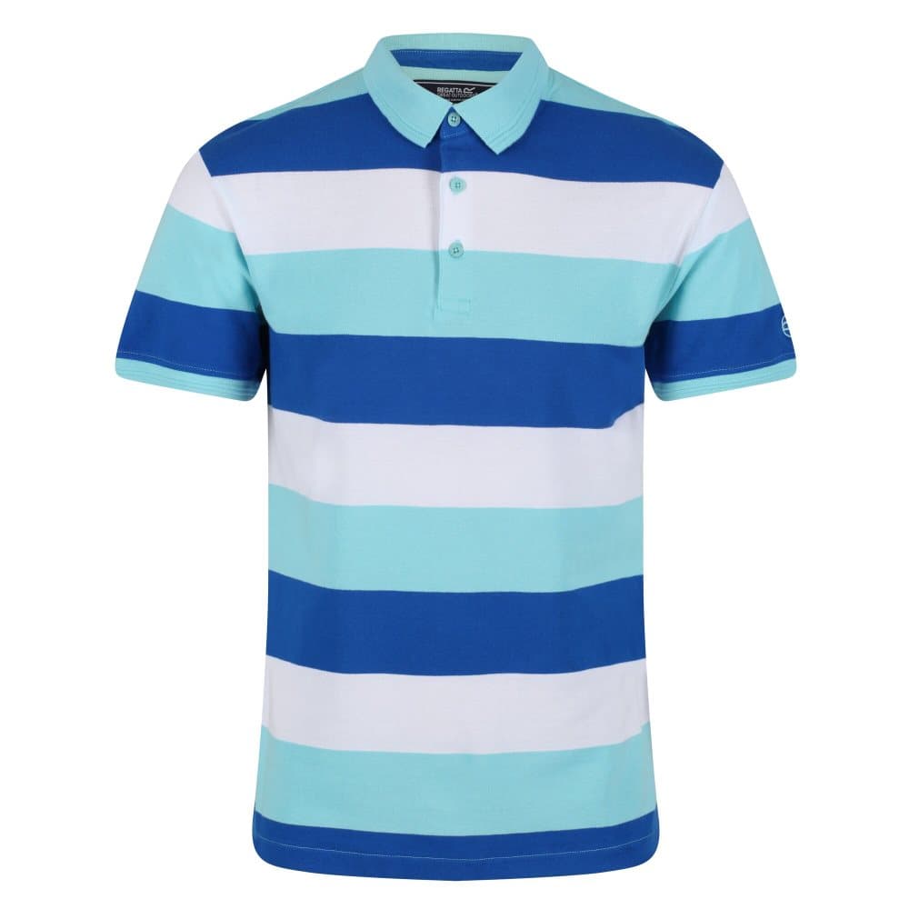 Regatta Maxen stripe polotröja för män