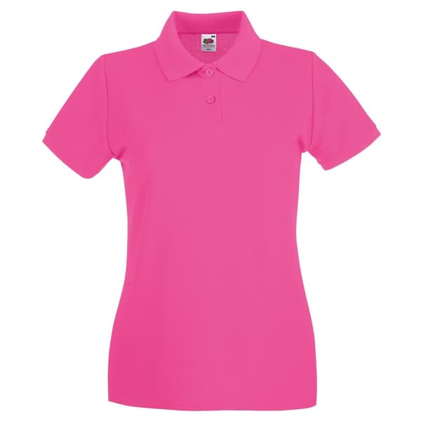 Fruit of the Loom Kvinnor/Damer Premium polotröja