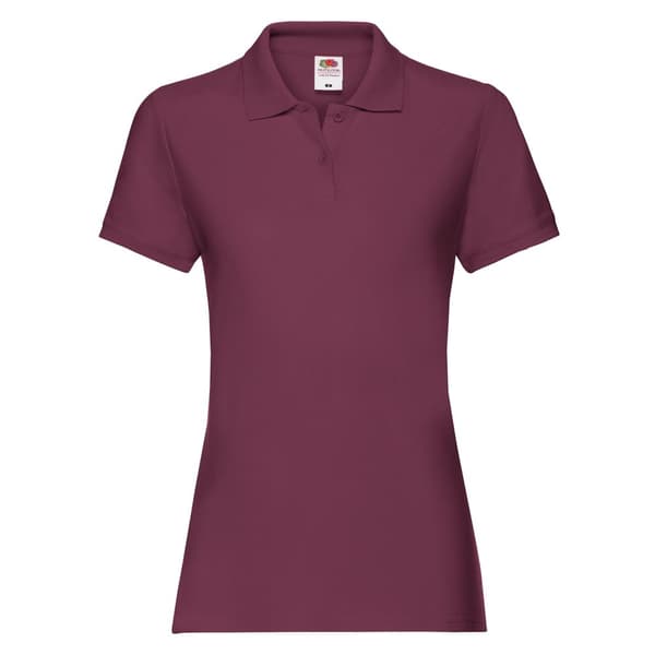 Fruit of the Loom Kvinnor/Damer Premium polotröja