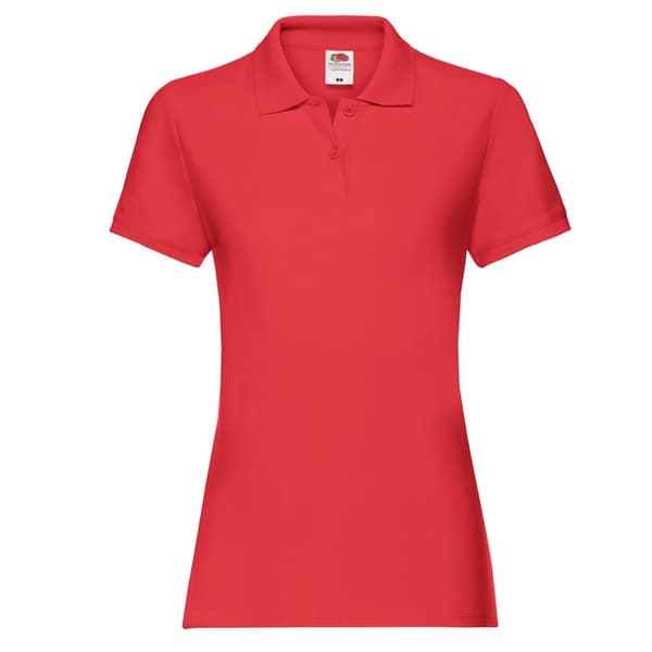 Fruit of the Loom Kvinnor/Damer Premium polotröja