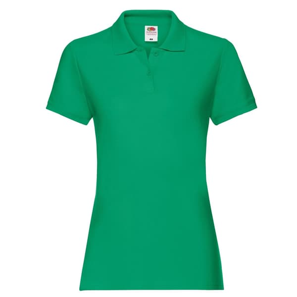 Fruit of the Loom Kvinnor/Damer Premium polotröja