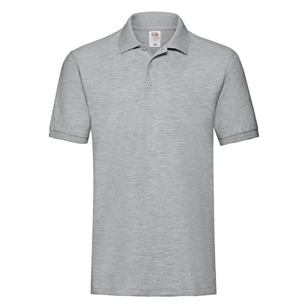 Fruit of the Loom Premium Heathered polotröja för män