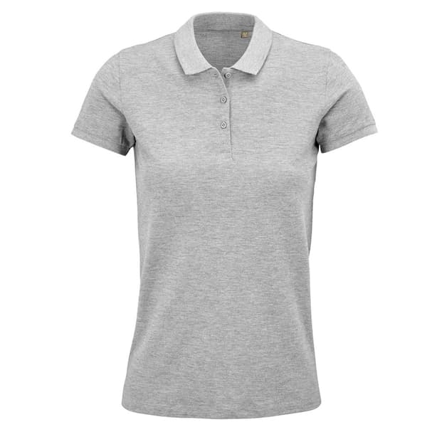 SOLS Womens/Ladies Planet Marl Pique Organic Polo Shirt