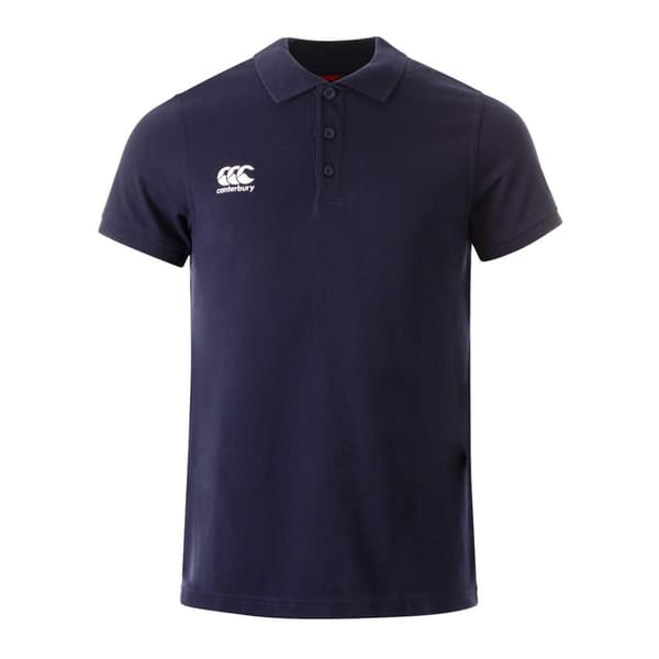 Canterbury Mens Waimak Polo Shirt Navy L