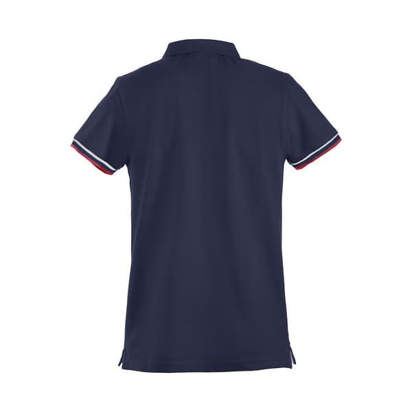Clique Mens Newton Stripe Detail Polo Shirt