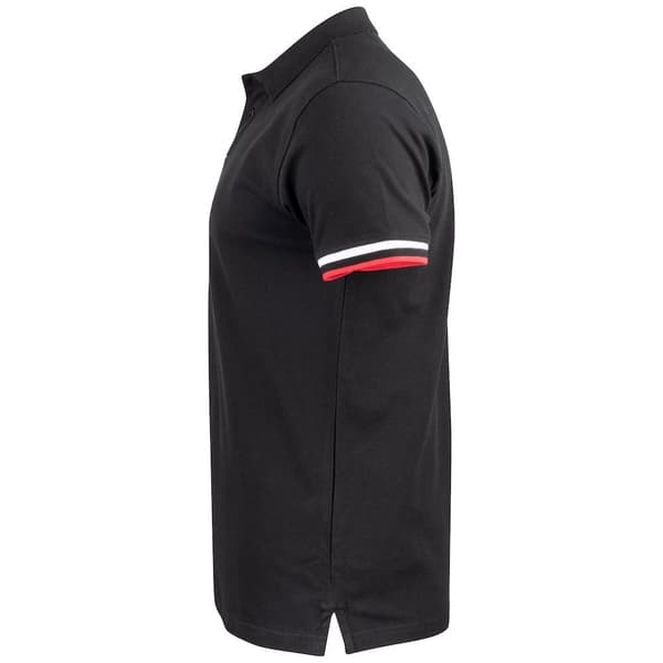 Clique Mens Newton Stripe Detail Polo Shirt