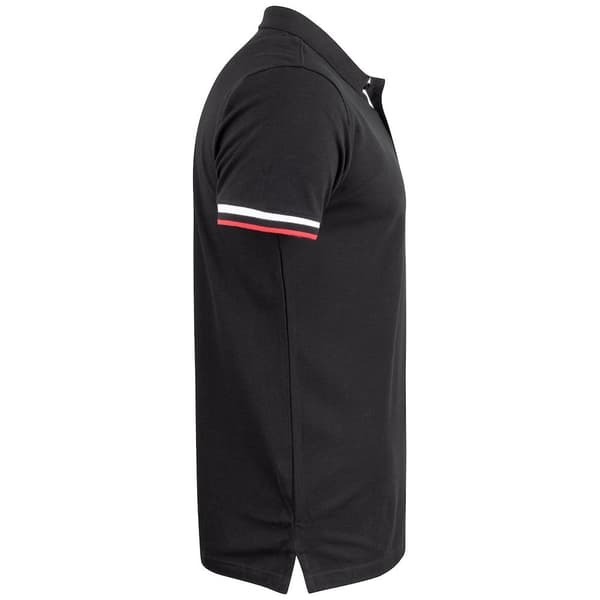 Clique Mens Newton Stripe Detail Polo Shirt