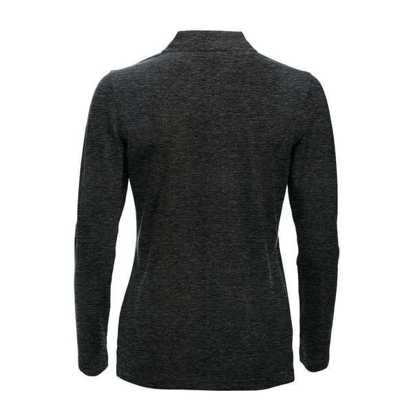 Clique Womens/Ladies Classic Marion Melange Long-Sleeved Polo Shirt