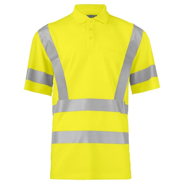 Projob Polo shirt med reflekterande piqué för män