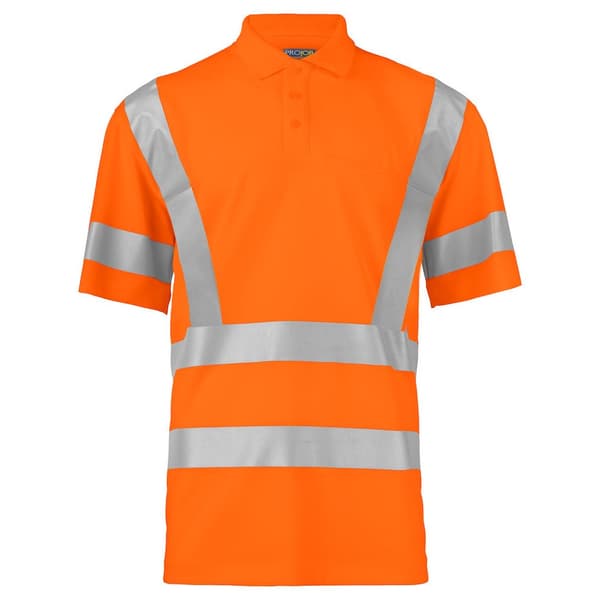 Projob Polo shirt med reflekterande piqué för män