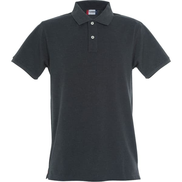 Clique Premium Melange-polotröja för män Anthracite M