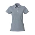 Miniatyrbilde 1 av 4: Clique Womens/Ladies Heavy Premium Melange Polo Shirt