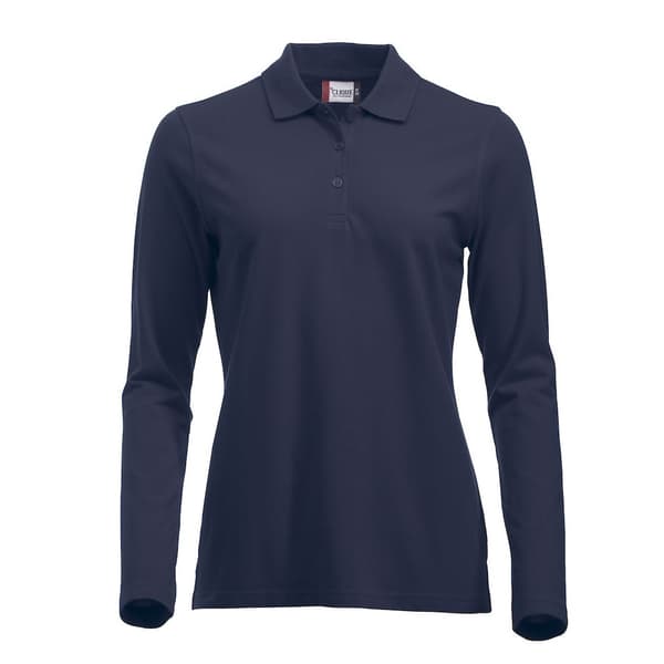 Clique Womens/Ladies Classic Marion Long-Sleeved Polo Shirt