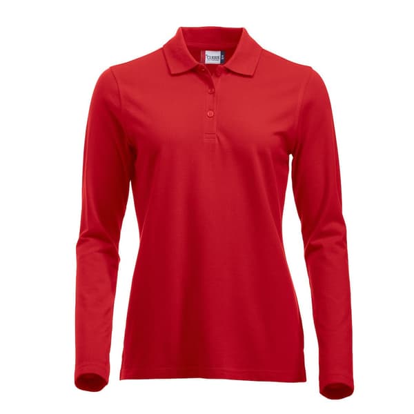 Clique Womens/Ladies Classic Marion Long-Sleeved Polo Shirt
