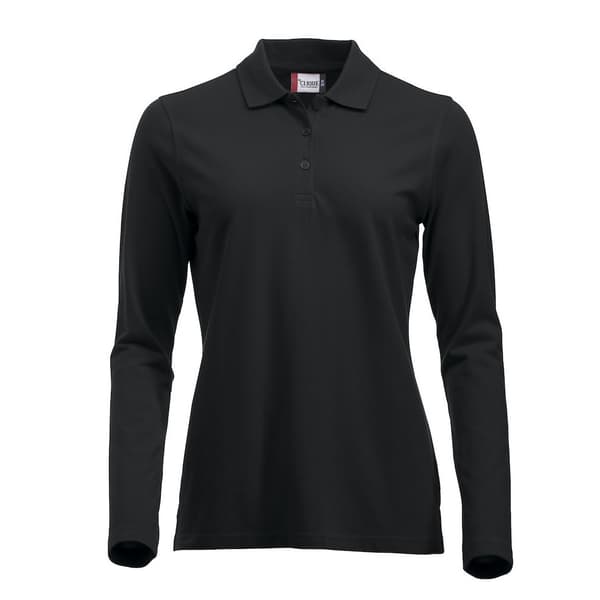 Clique Womens/Ladies Classic Marion Long-Sleeved Polo Shirt