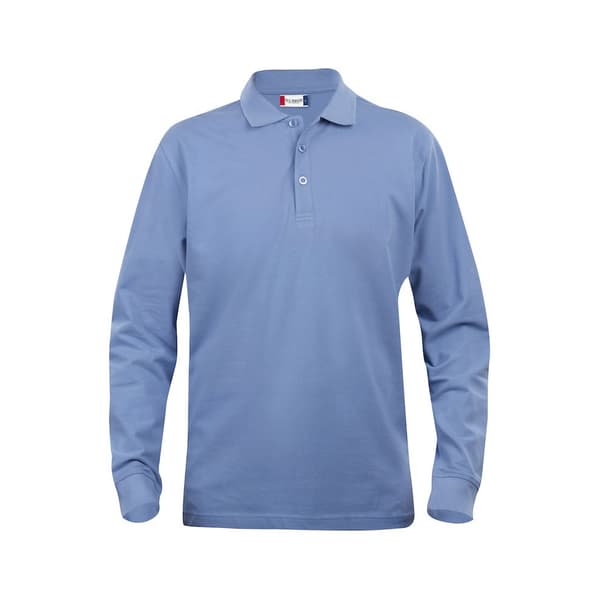 Clique Mens Classic Lincoln Long-Sleeved Polo Shirt