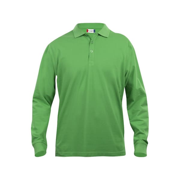 Clique Mens Classic Lincoln Long-Sleeved Polo Shirt