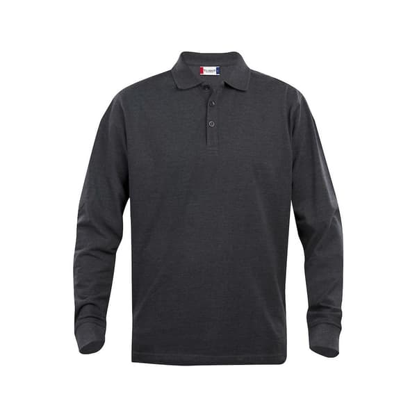 Clique Mens Classic Lincoln Long-Sleeved Polo Shirt