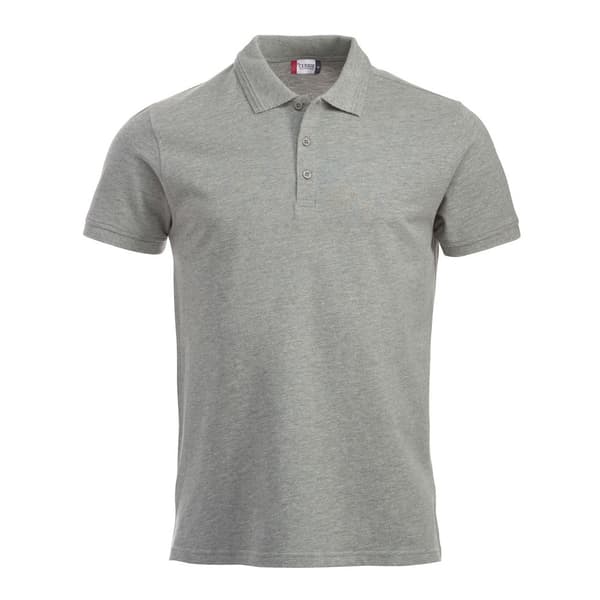 Clique Mens Manhattan Melange Polo Shirt