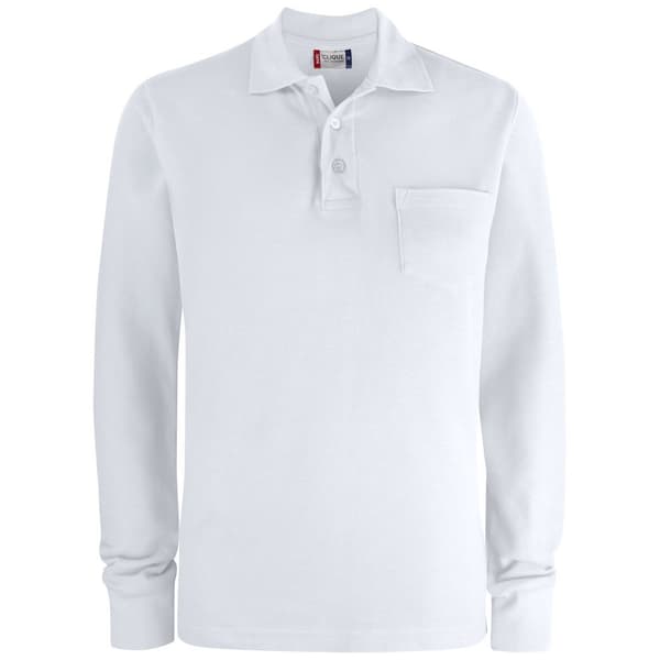 Clique Unisex Adult Plain Long-Sleeved Polo Shirt