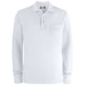 Miniatyrbilde 1 av 4: Clique Unisex Adult Plain Long-Sleeved Polo Shirt