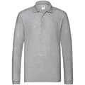 Miniatyrbilde 1 av 3: Fruit of the Loom Mens Premium Pique Long-Sleeved Polo Shirt