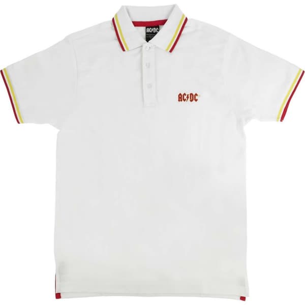 AC/DC Unisex Adult Classic Logo Polo Shirt