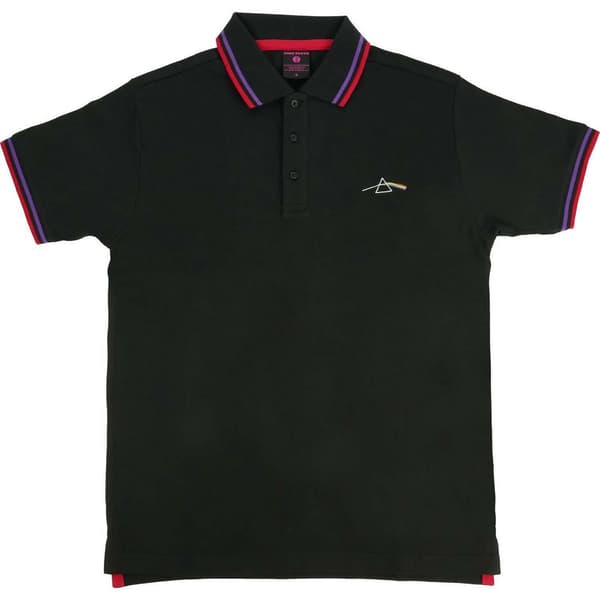 Pink Floyd Unisex Adult Dark Side Of The Moon Prism Polo Shirt