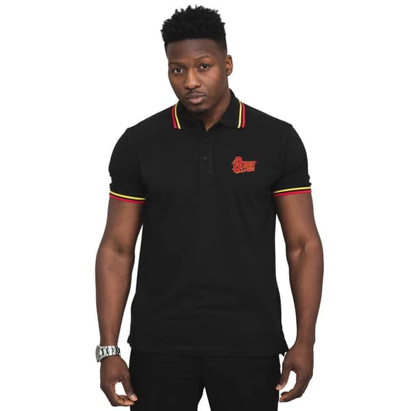 David Bowie Unisex poloshirt med flash-logo til voksne