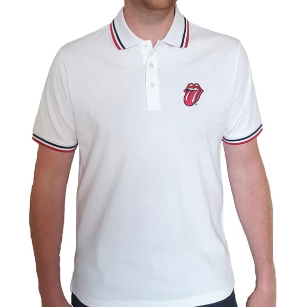 The Rolling Stones Unisex Adult Classic Tongue Polo Shirt
