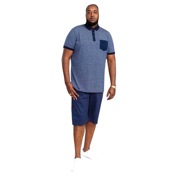 Duke Mens D555 Oxley Fine Stripe Polo Shirt