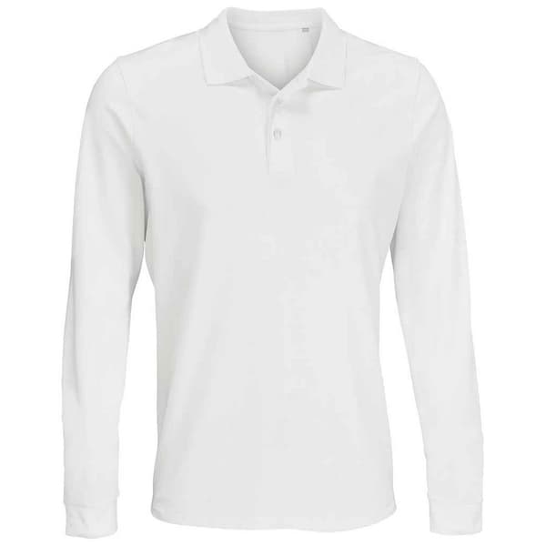 SOLS Unisex Adult Prime Pique Long-Sleeved Polo Shirt