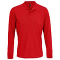 Miniatyrbilde 1 av 2: SOLS Unisex Adult Prime Pique Long-Sleeved Polo Shirt