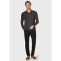 Miniatyrbilde 3 av 3: Brook Taverner Mens Casper Knitted Long-Sleeved Polo Shirt