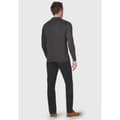 Miniatyrbilde 2 av 3: Brook Taverner Mens Casper Knitted Long-Sleeved Polo Shirt