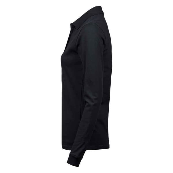 Tee Jays Womens/Ladies Luxury Stretch långärmad polotröja