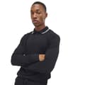 Pikkukuva 3 / 3: Awdis Mens Tipped Long-Sleeved Polo Shirt