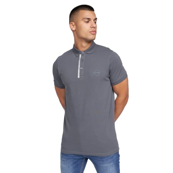 Crosshatch McClay polotröja för män Charcoal S