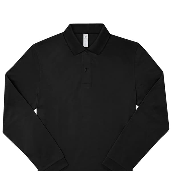 B&C My My långärmad polotröja för män