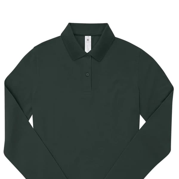 B&C Mens My Long-Sleeved Polo Shirt