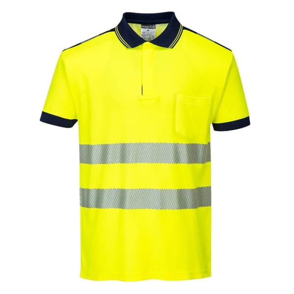 Portwest PW3 Hi-Vis Comfort-polotröja för män